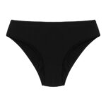 Calcinha Absorvente Básica - Fluxo Leve a Moderado - Preta